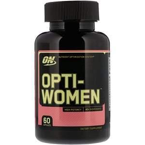 Optimum Nutrition, Opti-Women, 60 Capsules - HealthCentralUSA