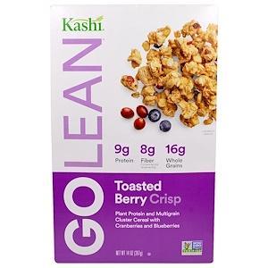 Kashi, GoLean, Toasted Berry Crisp Cereal, 14 oz (397 g) - HealthCentralUSA