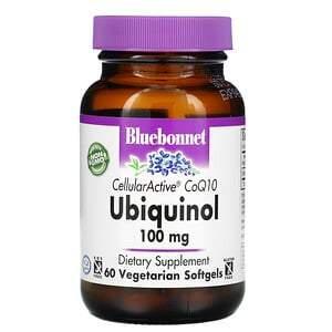 Bluebonnet Nutrition, CellularActive CoQ10, Ubiquinol, 100 mg, 60 Vegetarian Softgels - HealthCentralUSA