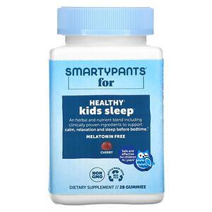 SmartyPants, Healthy Kids Sleep, 4+ Years, Cherry, 28 Gummies - HealthCentralUSA