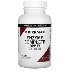 Kirkman Labs, Enzyme Complete DPP-IV With ISOGEST, 180 Capsules - HealthCentralUSA