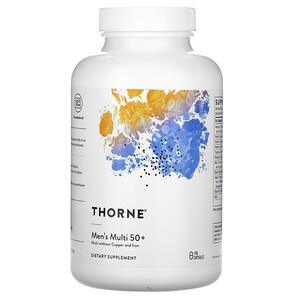 Thorne Research, Men's Multi 50+, 180 Capsules - HealthCentralUSA