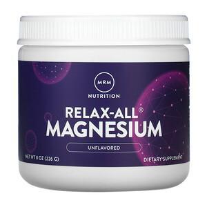 MRM, Relax-All Magnesium, Unflavored, 8 oz (226 g) - HealthCentralUSA