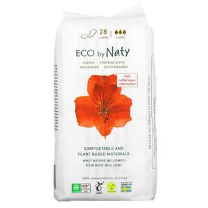 Naty, Panty Liners, Large, 28 Liners - HealthCentralUSA