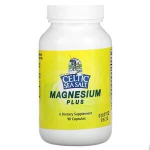 Celtic Sea Salt, Magnesium Plus, 90 Capsules - HealthCentralUSA