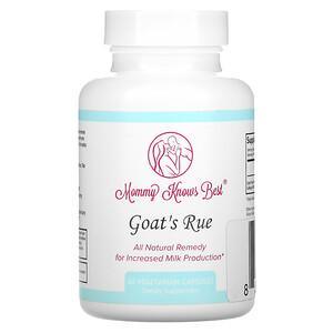 Mommy Knows Best, Goat's Rue, 60 Vegetarian Capsules - HealthCentralUSA
