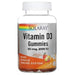 Solaray, Vitamin D3 Gummies, Natural Peach, Mango, & Strawberry, 25 mcg (1,000 IU), 60 Gummies - HealthCentralUSA