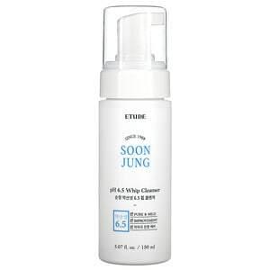 Etude, Soon Jung, pH 6.5 Whip Cleanser, 5.07 fl oz (150 ml) - HealthCentralUSA