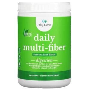 NB Pure, Daily Multi-Fiber, Coconut Lime, (360 g) - HealthCentralUSA
