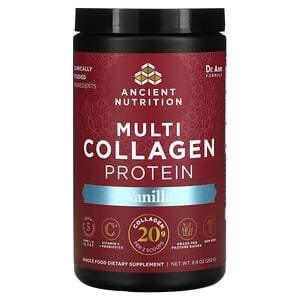 Dr. Axe / Ancient Nutrition, Multi Collagen Protein, Vanilla, 8.9 oz (252 g) - HealthCentralUSA