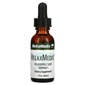 NutraMedix, RelaxMedix, Relaxation/Sleep Support, 1 fl oz ( 30 ml) - HealthCentralUSA