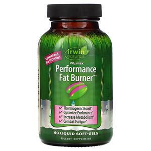 Irwin Naturals, V02 Max, Performance Fat Burner, 60 Liquid Soft-Gels - HealthCentralUSA