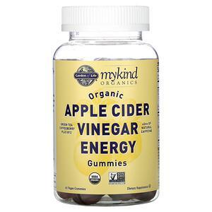 Garden of Life, Organic Apple Cider Vinegar Energy Gummies, 63 Vegan Gummies - HealthCentralUSA