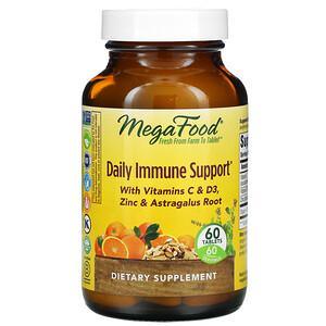 MegaFood, Daily Immune Support , 60 Tablets - HealthCentralUSA