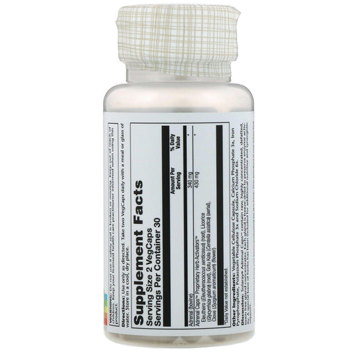 Solaray, Adrenal Caps, 60 VegCaps - HealthCentralUSA