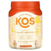 KOS, Organic Plant Protein, Salted Caramel Coffee, 1.2 lb (555 g) - HealthCentralUSA