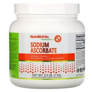 NutriBiotic, Immunity, Sodium Ascorbate, Crystalline Powder, 16 oz (454 g) - HealthCentralUSA