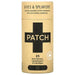 Patch, Natural Bamboo Strip Bandages with Activated Charcoal, Bites & Splinters, Black, 25 Eco Bandages - HealthCentralUSA