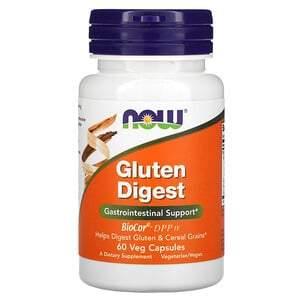 Now Foods, Gluten Digest, 60 Veg Capsules - HealthCentralUSA