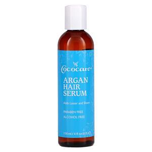 Cococare, Argan Hair Serum, 4 fl oz (118 ml) - HealthCentralUSA