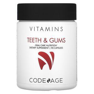 CodeAge, Vitamins, Teeth & Gums, 90 Capsules - HealthCentralUSA