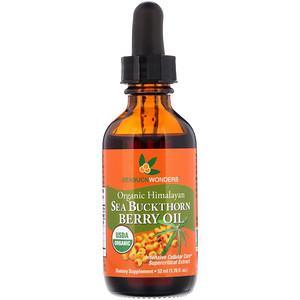 SeaBuckWonders, Organic Himalayan Sea Buckthorn Berry Oil, Intensive Cellular Care, 1.76 oz (52 ml) - HealthCentralUSA