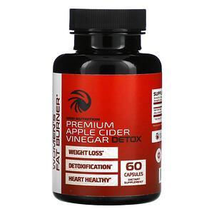 Nobi Nutrition, Premium Apple Cider Vinegar Detox, 60 Capsules - HealthCentralUSA