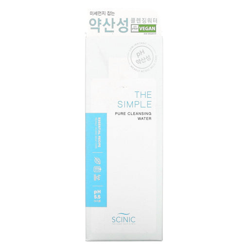Scinic, The Simple Pure Cleansing Water, pH 5.5, 10.14 fl oz (300 ml) - HealthCentralUSA