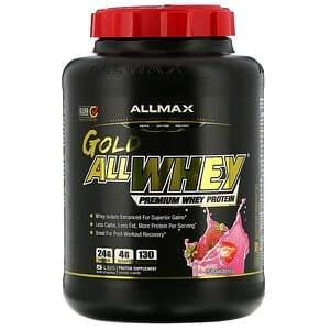 ALLMAX Nutrition, AllWhey Gold, Premium Whey Protein, Strawberry, 5 lbs (2.27 kg) - HealthCentralUSA