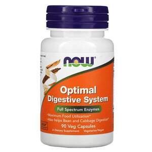 Now Foods, Optimal Digestive System, 90 Veg Capsules - HealthCentralUSA