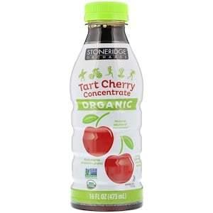 Stoneridge Orchards, Organic, Tart Cherry Concentrate, 16 fl oz (473 ml) - HealthCentralUSA