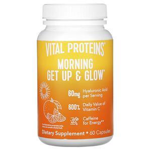Vital Proteins, Morning Get Up & Glow , 60 Capsules - HealthCentralUSA