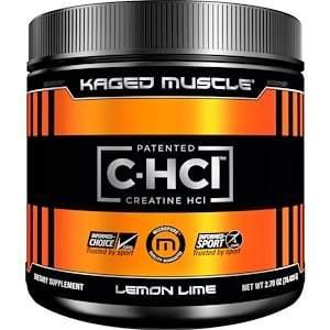 Kaged Muscle, Patented C-HCL Creatine, Lemon Lime, 2.70 oz (76.425 g) - HealthCentralUSA
