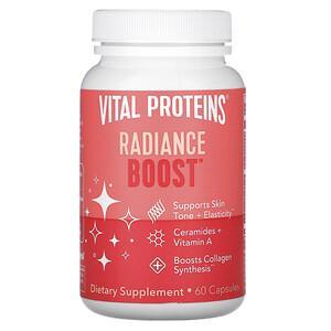 Vital Proteins, Radiance Boost, 60 Capsules - HealthCentralUSA