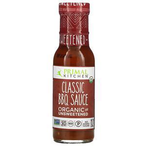 Primal Kitchen, Organic Classic BBQ Sauce, Unsweetened, 8.5 oz (241 g) - HealthCentralUSA