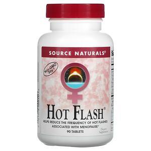 Source Naturals, Hot Flash, 90 Tablets - HealthCentralUSA