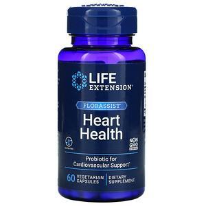 Life Extension, FLORASSIST Heart Health, 60 Vegetarian Capsules - HealthCentralUSA