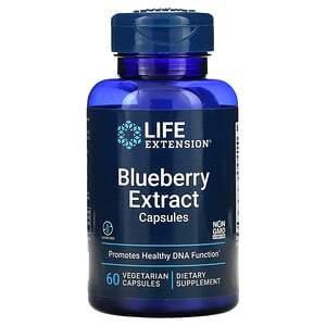 Life Extension, Blueberry Extract Capsules, 60 Vegetarian Capsules - HealthCentralUSA