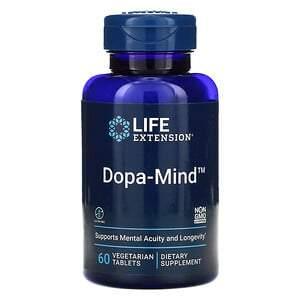 Life Extension, Dopa-Mind, 60 Vegetarian Tablets - HealthCentralUSA