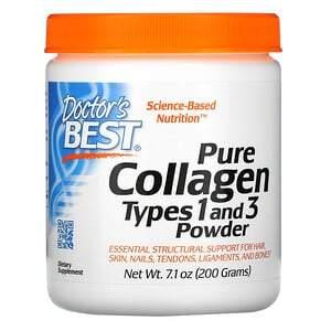 Doctor's Best, Pure Collagen Types 1 and 3 Powder, 7.1 oz (200 g) - HealthCentralUSA