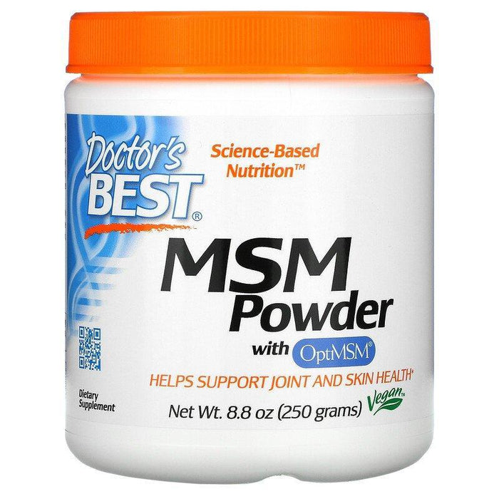 Doctor's Best, MSM Powder with OptiMSM, 8.8 oz (250 g) - HealthCentralUSA