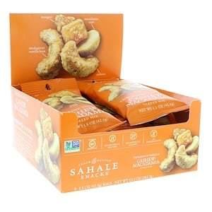 Sahale Snacks, Glazed Mix, Tangerine Vanilla Cashew-Macadamia, 9 Packs, 1.5 oz (42.5 g) Each - HealthCentralUSA