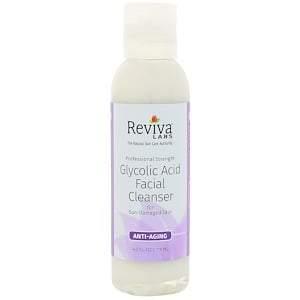 Reviva Labs, Glycolic Acid Facial Cleanser, 4 fl oz (118 ml) - HealthCentralUSA