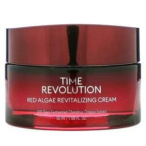 Missha, Time Revolution, Red Algae Revitalizing Cream, 1.69 fl oz (50 ml) - HealthCentralUSA