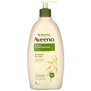 Aveeno, Daily Moisturizing Lotion, Fragrance Free, 18 fl oz (532 ml) - HealthCentralUSA
