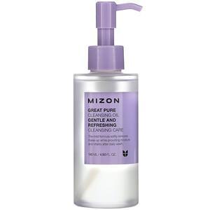 Mizon, Great Pure Cleansing Oil, 4.9 fl oz (145 ml) - HealthCentralUSA