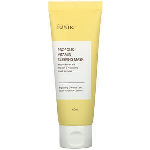 iUNIK, Propolis Vitamin Sleeping Mask, 60 ml - HealthCentralUSA