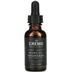 Cremo, Reserve Collection, Beard Oil, Reserve Blend, 1 fl oz (30 ml) - HealthCentralUSA