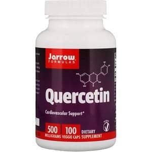 Jarrow Formulas, Quercetin, 500 mg, 100 Capsules - HealthCentralUSA