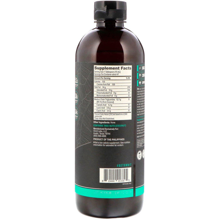 Onnit, MCT Oil, Unflavored, 24 fl oz (709 ml) - HealthCentralUSA